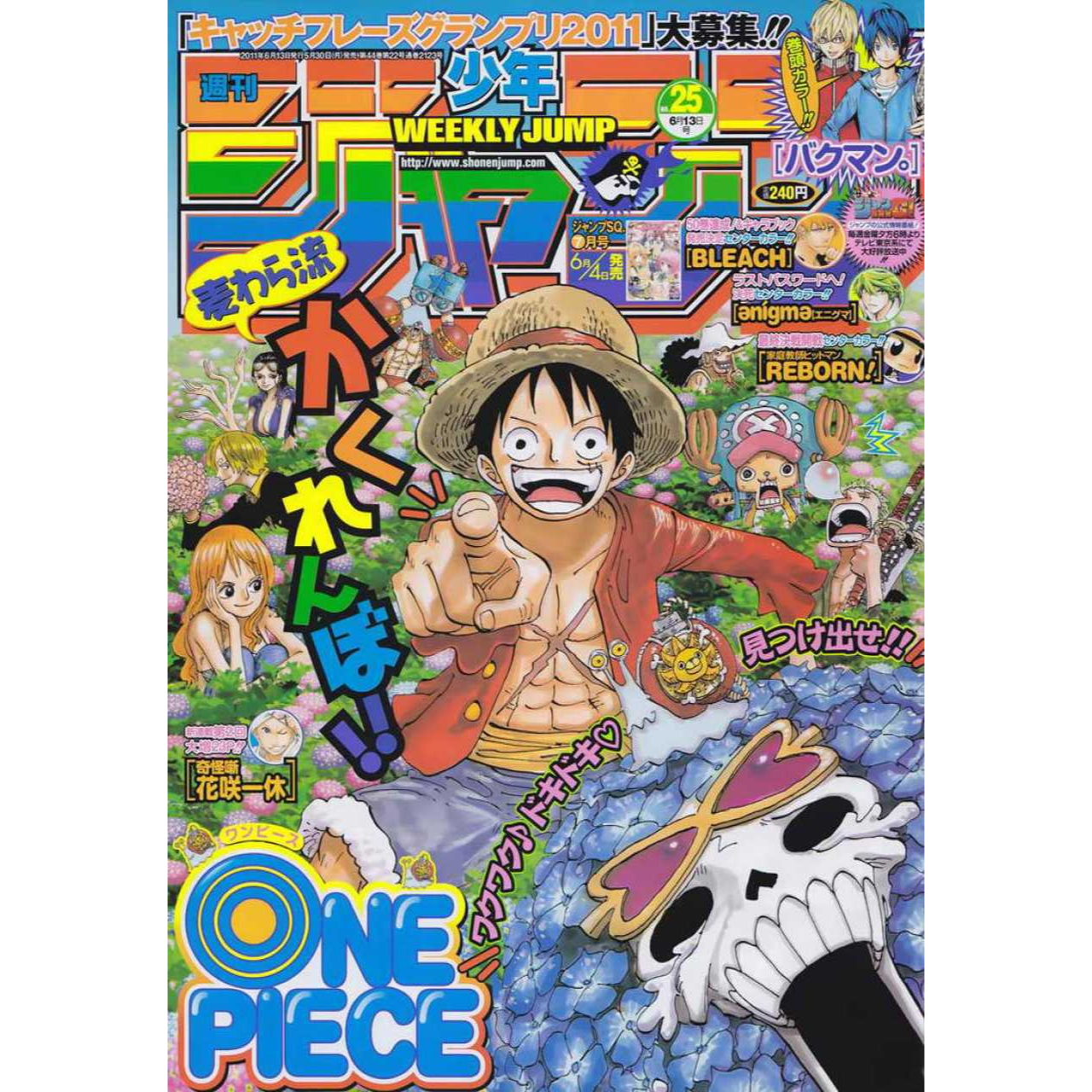 Weekly Shonen Jump n°25 - 2011 (One Piece)