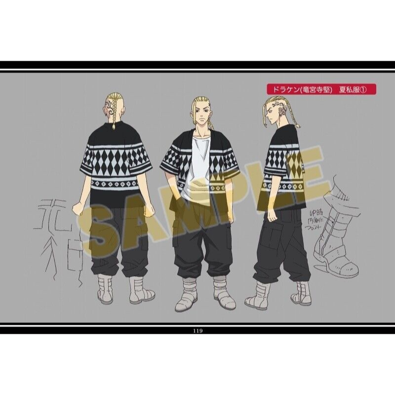 Tokyo Revengers - The Animation Character Artworks