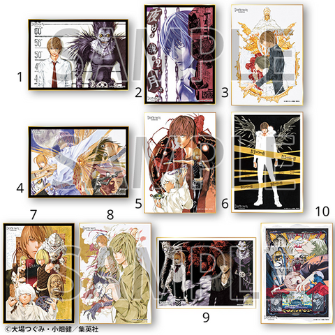 Shikishi Death Note Exhibition Serie 2